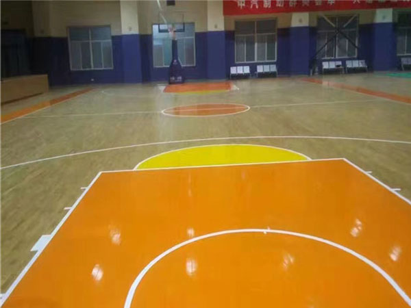 篮球场木地板
